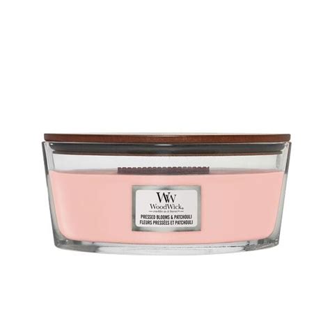 WoodWick Ellipse Candle Pressed Blooms Patchouli Webshop Tuinadvies