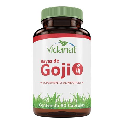 Suplemento Alimenticio Vidanat Bayas De Goji C Psulas Walmart