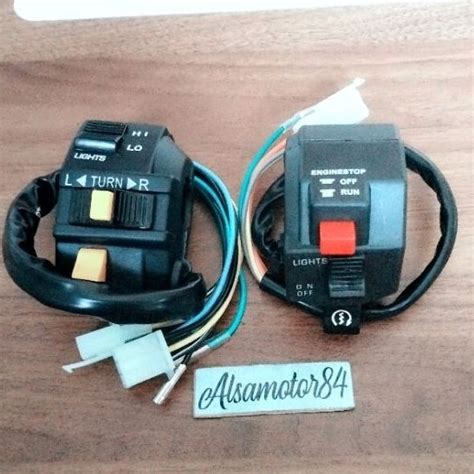 Jual Saklar Handle Switch Kiri Plus Kanan Satria 2 Tak Hiu Lumba Kotak