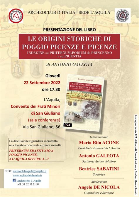 Le Origini Storiche Di Poggio Picenze E Picenze Archeoclub D Italia