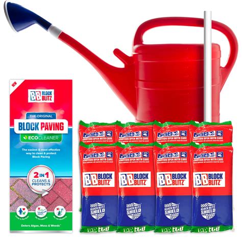 Block Blitz Block Paving Eco Cleaner Starter Kit Includes X G