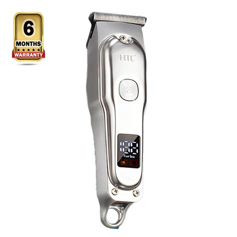 HTC AT 179 Beard Trimmer And Hair Clipper For Men Silver