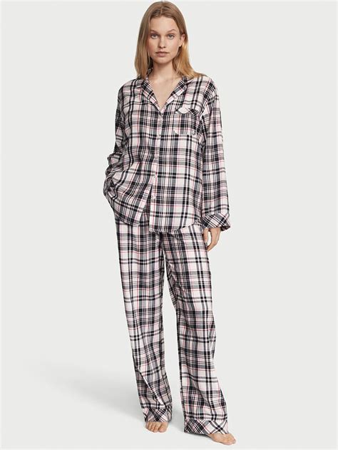 Flannel Long Pajama Set Image Number Null