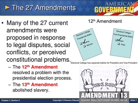 Ppt Chapter 3 The Constitution Section 2 3 Powerpoint Presentation Id163331