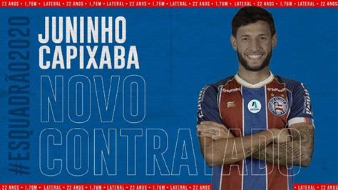 Jornal Correio Bahia Oficializa O Retorno Do Lateral Juninho Capixaba