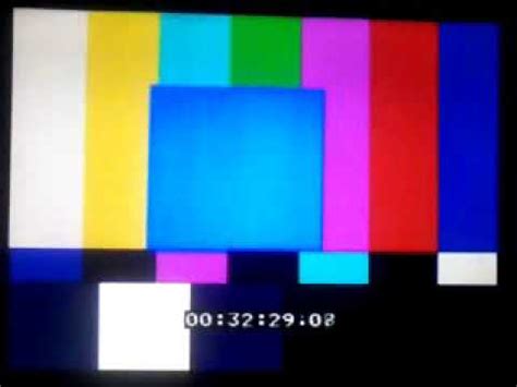 G Tv Test Card On Eutel Sat West B Youtube