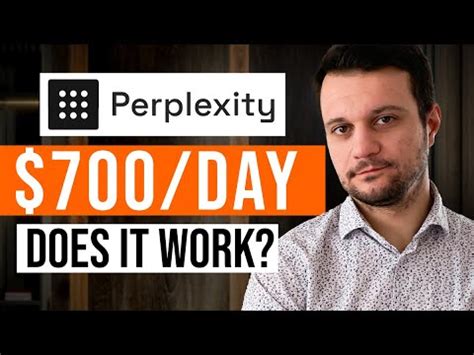 Perplexity Ai Chatbot Complete Make Money Tutorial Youtube