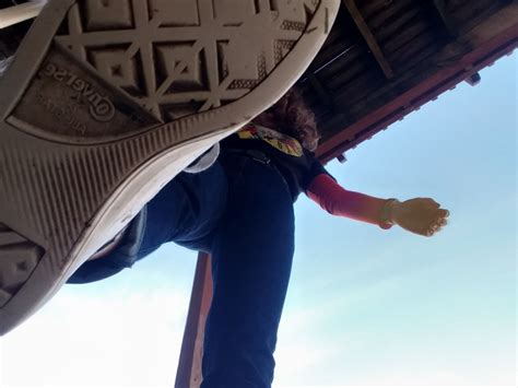 Forced Perspective Photography Sneaker Head Pov Candid Worship