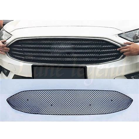 Car Front Racing Facelift Grill Upper Bumper Grille Cover Honeycomb