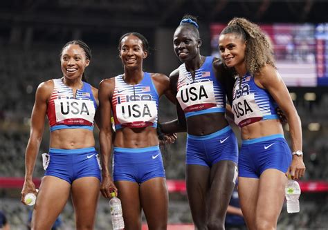 Women send powerful message in Olympic track and field | AP News