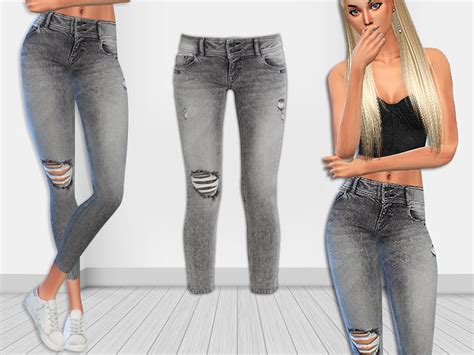 Sims 4 Low Rise Jeans Cc All Sims Cc