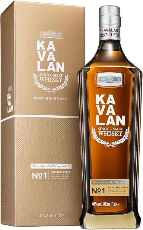 Kavalan Distillery Select Taiwanese Single Malt Whisky 700ml 40 Abv