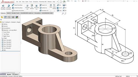 SolidWorks Tutorial For Beginners Exercise 42 YouTube