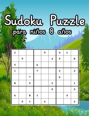 Sudoku Puzzle Para Ni Os A Os Sudoku Puzzle Juego De F Cil A Medio