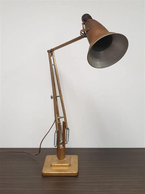 Angle Poise Desk Lamp By Herbert Terry Sons Ltd Height 90cm Fully