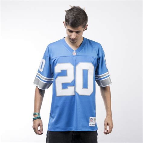 Mitchell & Ness jersey Detroit Lions blue NFL REPLICA JERSEYS ...