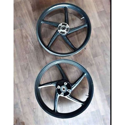 Jual Velg Supra X 125 Double Disc Second Original Shopee Indonesia