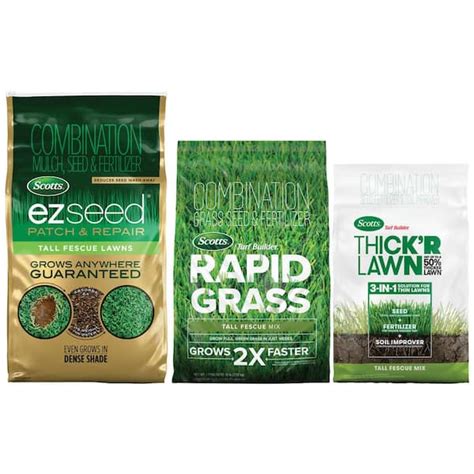 Scotts Turf Builder Grass Seed Annual Program Tall Fescue Mix For Large