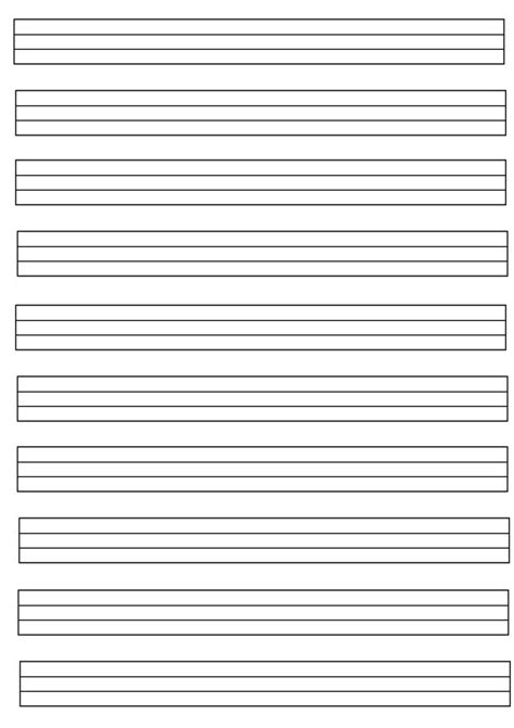 Blank Ukulele Tab Sheet1 Ukulele Tabs Partituras Mandolina