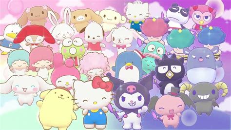 🔥 Download Sanrio Characters In The Pink Sky Wallpaper by @bonniej84 ...