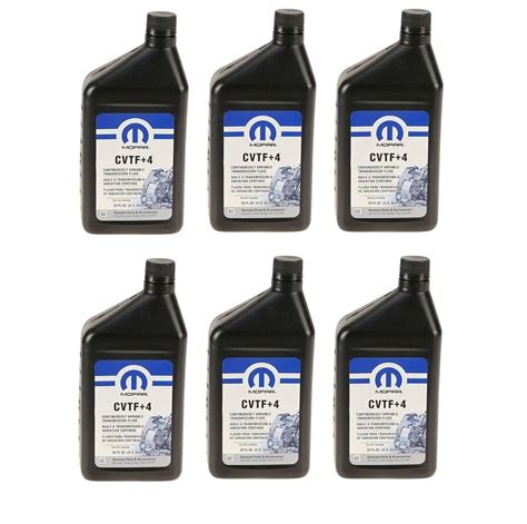 Mopar Cvtf4 Transmission Fluid Chrysler Jeep Dodge Cvt