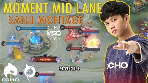 Moment Sanji Montage I Echo Vs Todak I Fase Knockout Msc I Game