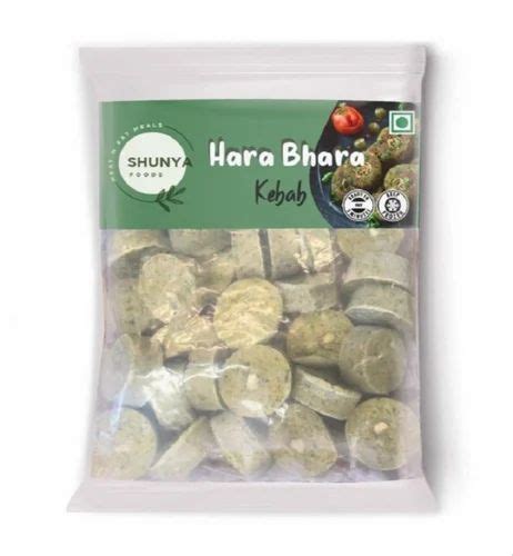 Deep Fry Shunya Frozen Hara Bhara Kabab Packaging Type Packet At Rs