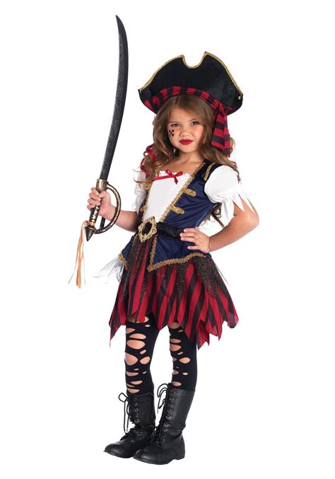 Caribbean Pirate Girls Costume