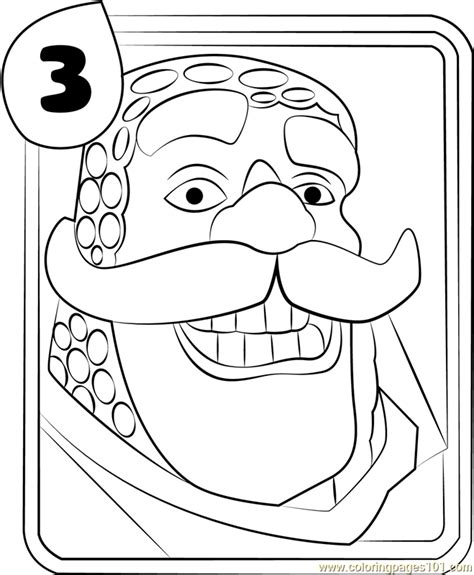 Clash Royale Coloring Sheet Coloring Pages