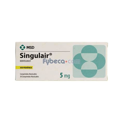 Singulair Tabs 5 Mg C 30 Suelta Fybeca