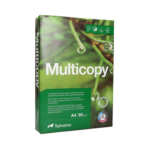 Papier Biurowy Ksero A4 80g 168 MultiCopy 500 Arkuszy 400145364