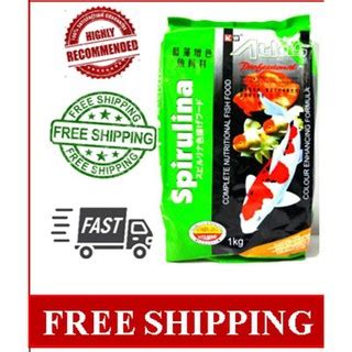 Koi Food Atlas Spirulina Floating Koi Feed Food Kg Shopee Malaysia