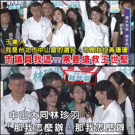 于美人高喊搶救王世堅 民眾黨林珍羽傻眼驚呼：我怎麼辦？ 政治 三立新聞網 Setn