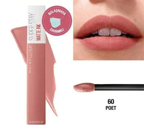 Maybelline New York Помада для губ Super Stay Matte Ink тон 60 Poet ...