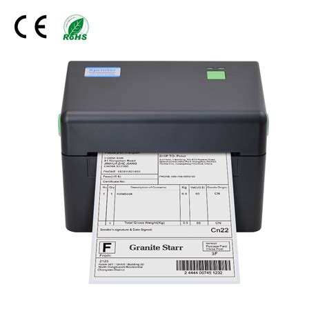 High Speed Inch Barcode Printer Xprinter Shipping Label Printer Xp