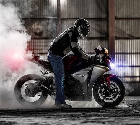 Honda Cbr Biker Boy Racer Hd Wallpaper Peakpx