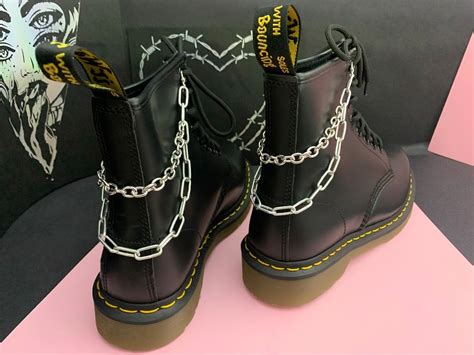 Boot Chain Charms Dr Martens Style Hardware Grunge Punk Etsy Canada