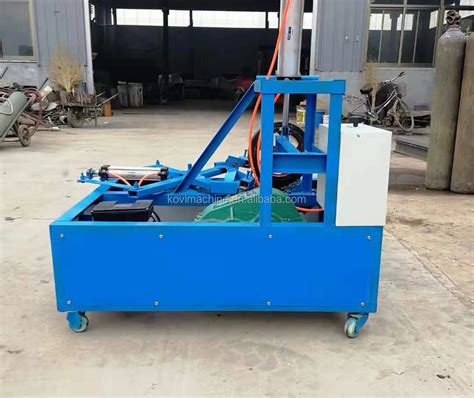 110220v Portable Tire Recycling Business Waste Tire Shredder Cutter