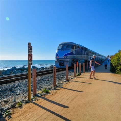 Amtrak train in California - Travel Off Path