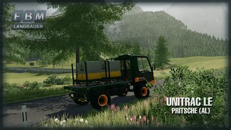 UNITRAC PLATFORM LE AL V1 0 FS22 Mod