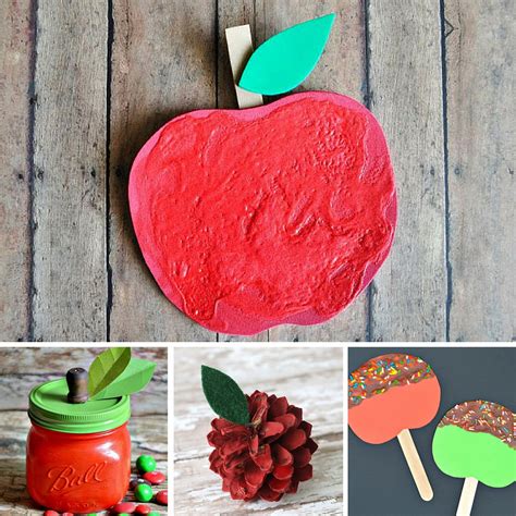 12 Sweet Apple Crafts For Kids - All Things Mamma