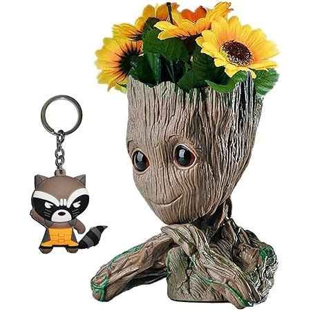 Amazon B Best Baby Groot Pen Pot Tree Man Pens Holder Or Flower