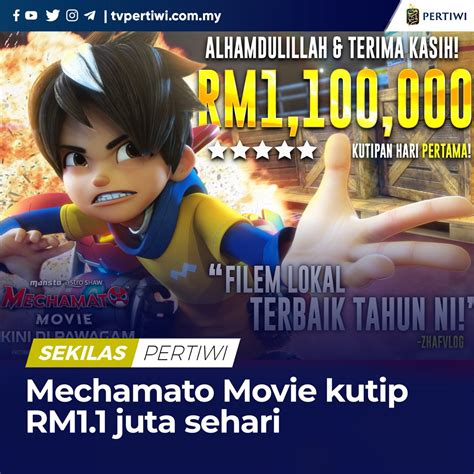 Boboiboy On Twitter Rt Tvpertiwi My Filem Animasi Mechamato Movie