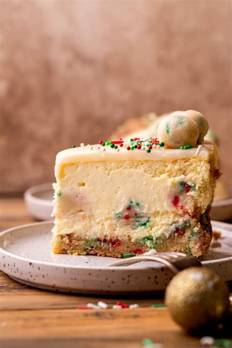 Sugar Cookie Cheesecake Stephanie S Sweet Treats