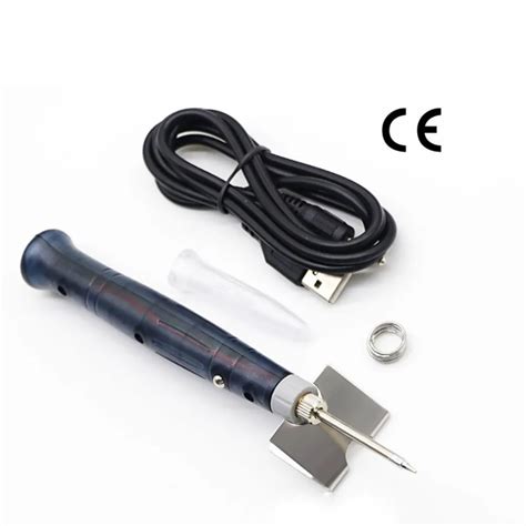 Mini Portable Usb V W Electric Powered Soldering Iron Pen Tip Touch