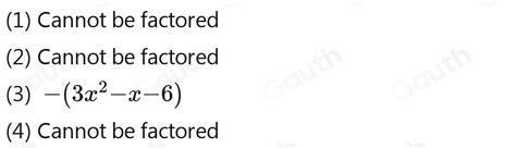 Solved A X 2 X 5 B Xy 1 C 6 X 3x 2 D A B [math]