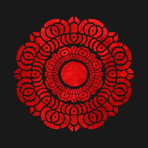 Red Lotus Tattoo Pattern