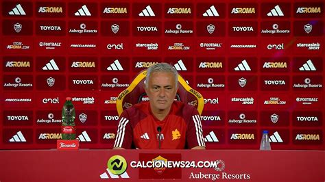 Conferenza Stampa Mourinho Pre Roma Salernitana Attaccante Non