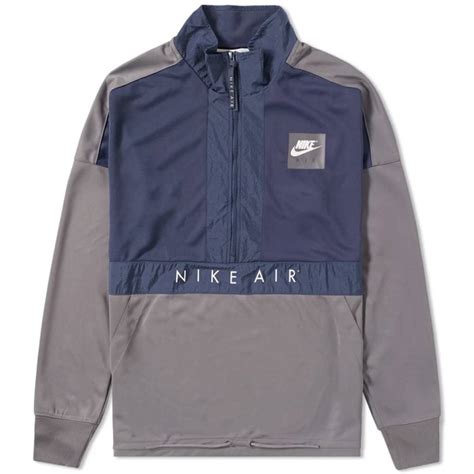 Nike Half Zip Air Jacket Grey Nike