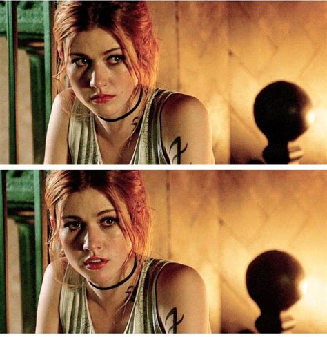 Clary In 2x03 Shadowhunters Tv Series Katherine Mcnamara Shadow